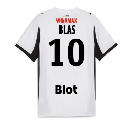 Billige Fotballdrakt Stade Rennais Ludovic Blas #10 Replika Bortedrakt 2025-26 Kortermet Billige Fotballdrakt Stade Rennais Ludovic Blas #10 Replika Bortedrakt 2025-26 Kortermet
